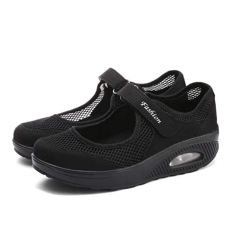 women's Air Cushion Mary Jane Sneakers
