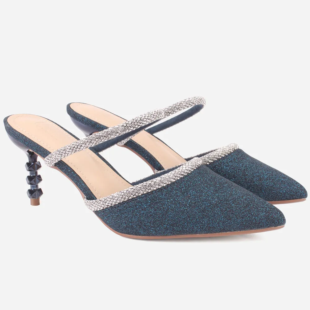 Women's "SONAB" Pointy Embellished Sandals