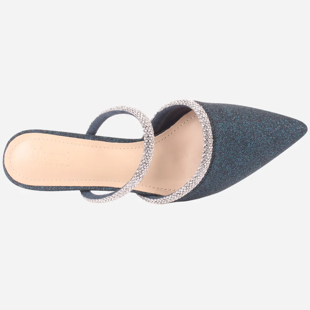 Women's "SONAB" Pointy Embellished Sandals