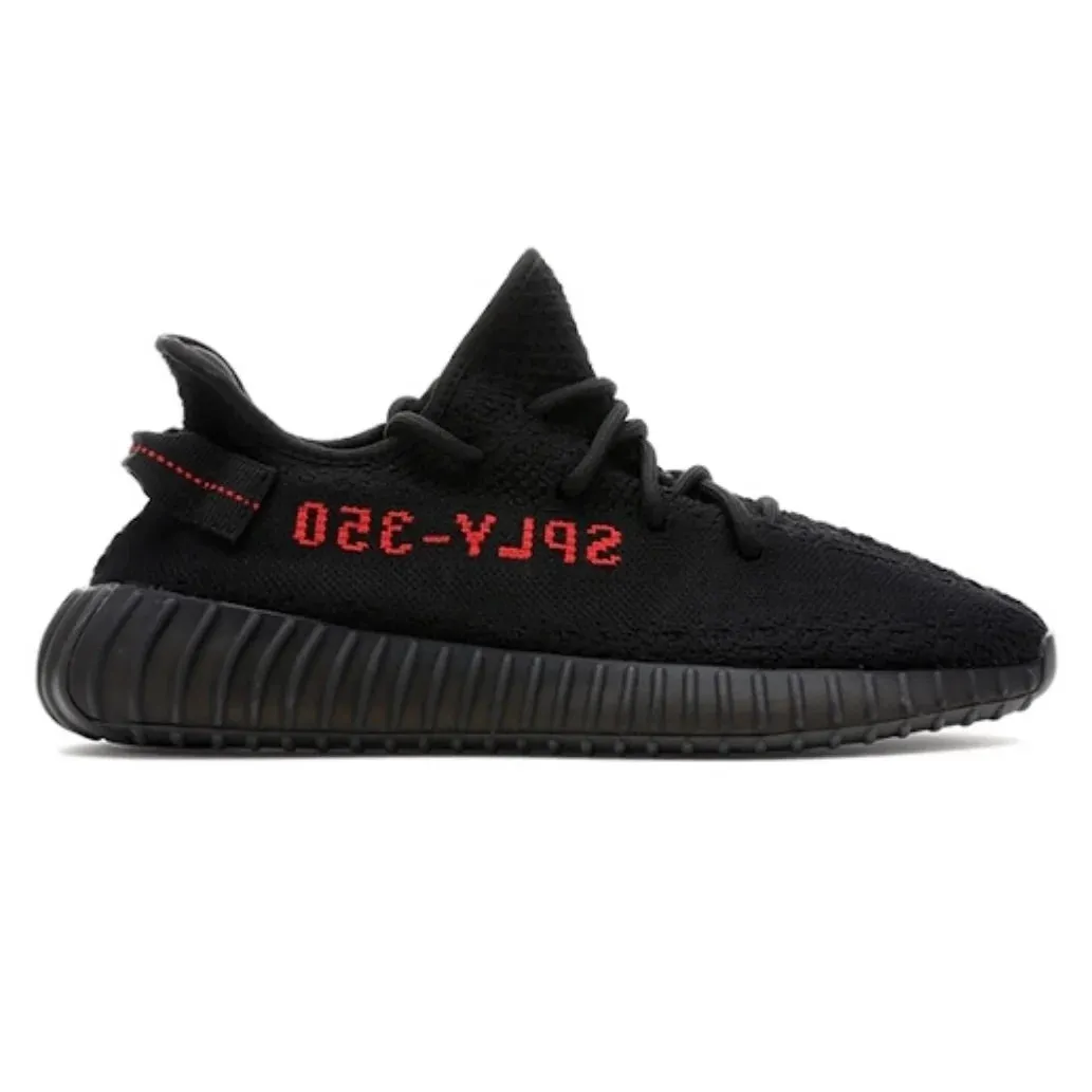 YEEZY 350 BLACK RED NO BOX